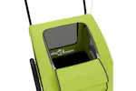 Vidaxl Pet Bike Trailer Green Oxford Fabric And Iron Vidaxl Pet Bike Trailer Green Oxford Fabric And Iron