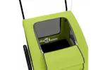 Vidaxl Pet Bike Trailer Green Oxford Fabric And Iron Vidaxl Pet Bike Trailer Green Oxford Fabric And Iron