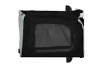 Vidaxl Pet Bike Trailer Grey And Black Oxford Fabric And Iron Vidaxl Pet Bike Trailer Grey And Black Oxford Fabric And Iron