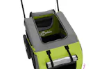 Vidaxl Pet Bike Trailer Green And Grey Oxford Fabric And Iron Vidaxl Pet Bike Trailer Green And Grey Oxford Fabric And Iron