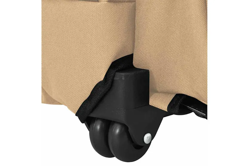 Vidaxl Pet Trolley 3-in-1 Design Sand 48x32x57-106 Cm Oxford Fabric Vidaxl Pet Trolley 3-in-1 Design Sand 48x32x57-106 Cm Oxford Fabric
