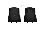 Vidaxl Pet Trolley 3-in-1 Design Black 48x32x57-106 Cm Oxford Fabric Vidaxl Pet Trolley 3-in-1 Design Black 48x32x57-106 Cm Oxford Fabric