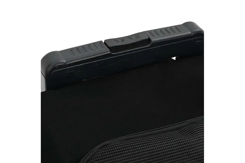 Vidaxl Pet Trolley 3-in-1 Design Black 48x32x57-106 Cm Oxford Fabric Vidaxl Pet Trolley 3-in-1 Design Black 48x32x57-106 Cm Oxford Fabric