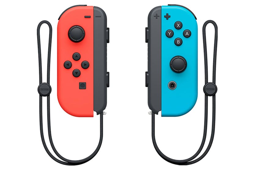 Nintendo Switch Joy-Con Controller Pair | Neon Red & Neon Blue Nintendo Switch Joy-Con Controller Pair | Neon Red & Neon Blue