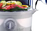 Russell Hobbs 3 Tier Food Steamer | 21140 | White Russell Hobbs 3 Tier Food Steamer | 21140 | White