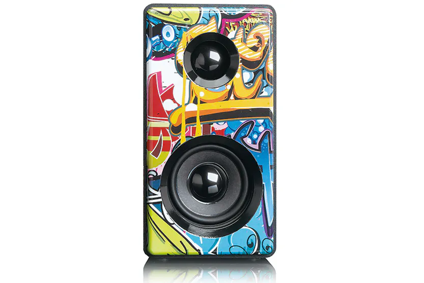 Lenco | Tags Graffiti Micro System With Alarm Lenco | Tags Graffiti Micro System With Alarm