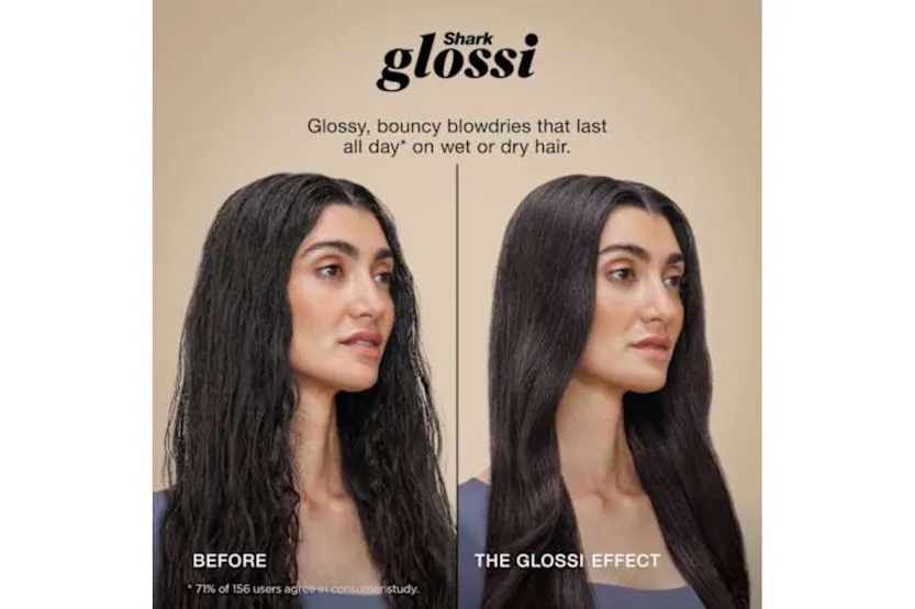 Shark Glossi 2-in-1 Hot Tool & Air Glosser | Lychee Shark Glossi 2-in-1 Hot Tool & Air Glosser | Lychee