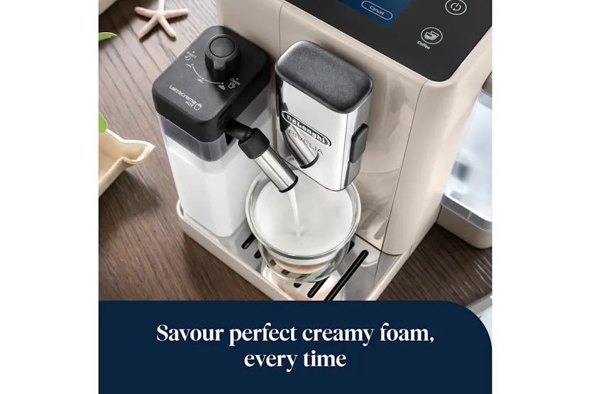 De'Longhi Rivelia Fully Automatic Bean-to-Cup Coffee Machine | EXAM440.55.BG | Sand Beige De'Longhi Rivelia Fully Automatic Bean-to-Cup Coffee Machine | EXAM440.55.BG | Sand Beige