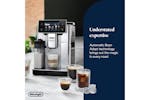 De'Longhi PrimaDonna Aromatic Automatic Bean-to-Cup Coffee Machine | ECAM630.75.TSM | Titanium De'Longhi PrimaDonna Aromatic Automatic Bean-to-Cup Coffee Machine | ECAM630.75.TSM | Titanium