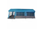 Vidaxl Family Tent Blue And Grey 620 X 322 X 240 Cm Polyester Vidaxl Family Tent Blue And Grey 620 X 322 X 240 Cm Polyester