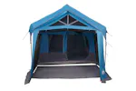 Vidaxl Family Tent Blue And Grey 620 X 322 X 240 Cm Polyester Vidaxl Family Tent Blue And Grey 620 X 322 X 240 Cm Polyester