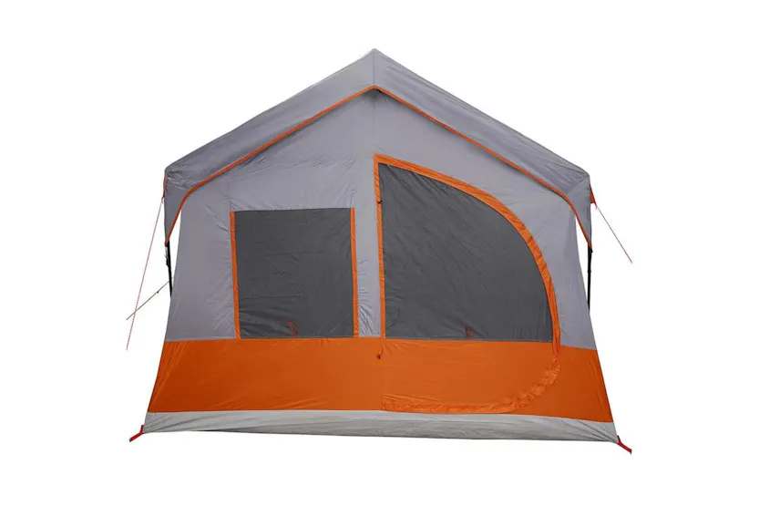 Vidaxl Family Tent Grey And Orange 620 X 322 X 240 Cm Polyester Vidaxl Family Tent Grey And Orange 620 X 322 X 240 Cm Polyester