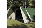 Vidaxl Family Tent Folding Manual Green And Beige 660 X 456 X 200 Cm Vidaxl Family Tent Folding Manual Green And Beige 660 X 456 X 200 Cm