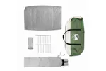 Vidaxl Family Tent Folding Manual Green And Beige 660 X 456 X 200 Cm Vidaxl Family Tent Folding Manual Green And Beige 660 X 456 X 200 Cm