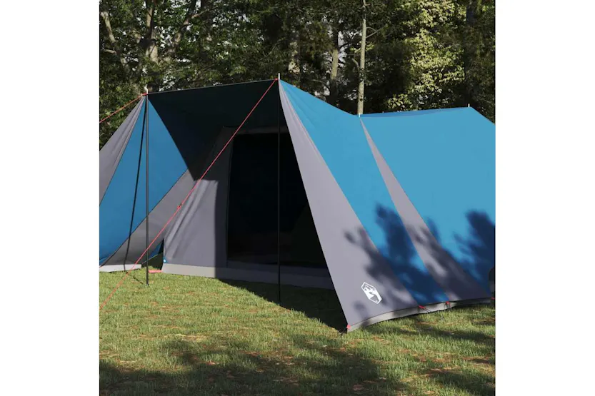 Vidaxl Family Tent Folding With Roof Blue And Grey 660 X 456 X 200 Cm Vidaxl Family Tent Folding With Roof Blue And Grey 660 X 456 X 200 Cm