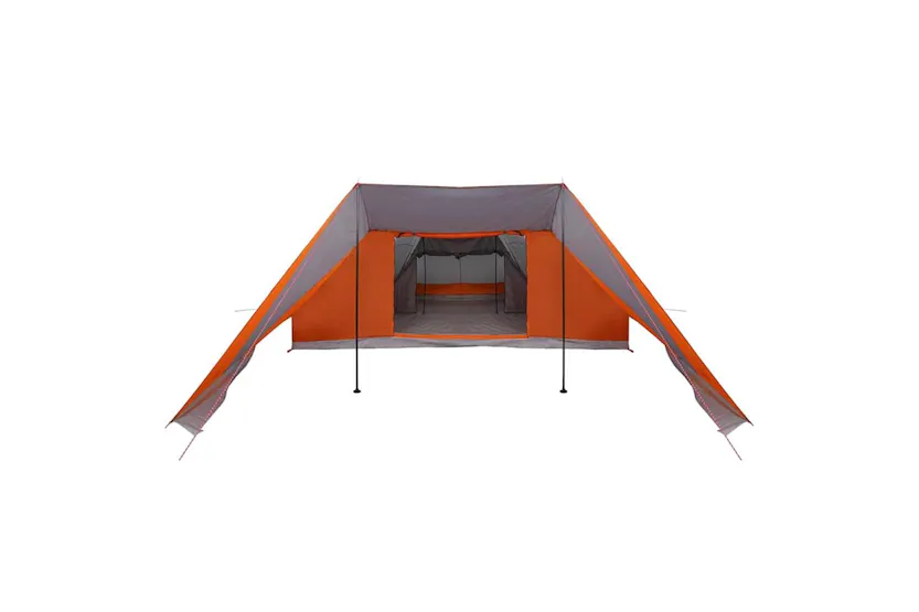 Vidaxl Family Tent Folding Manual Grey And Orange 660 X 456 X 200 Cm Vidaxl Family Tent Folding Manual Grey And Orange 660 X 456 X 200 Cm