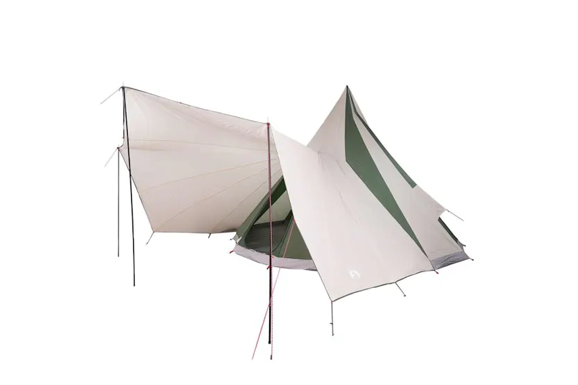 Vidaxl Family Tipi Tent Folding Green And Beige 510 X 690 X 330 Cm Vidaxl Family Tipi Tent Folding Green And Beige 510 X 690 X 330 Cm