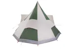 Vidaxl Family Tipi Tent Folding Green And Beige 510 X 690 X 330 Cm Vidaxl Family Tipi Tent Folding Green And Beige 510 X 690 X 330 Cm