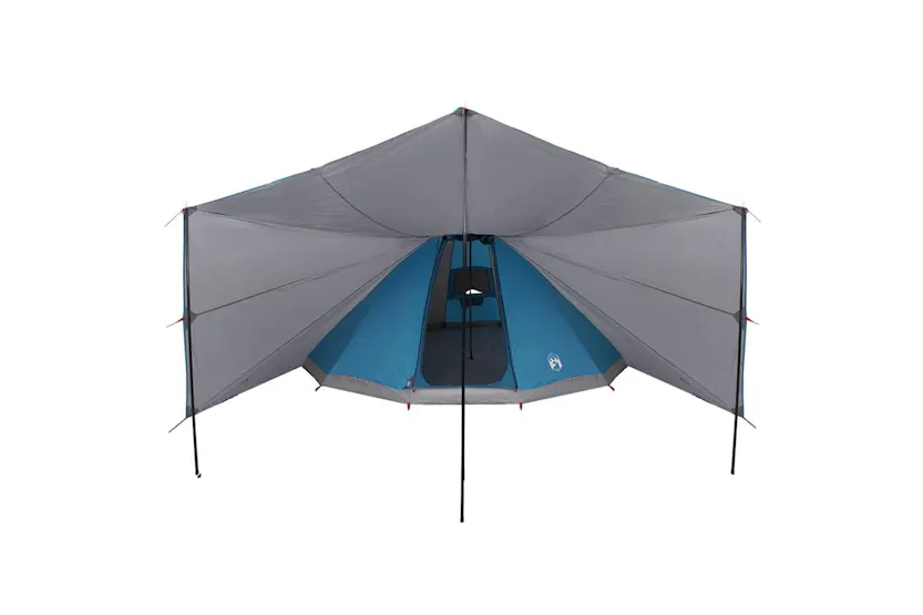 Vidaxl Family Tipi Tent Folding Blue And Grey 510 X 690 X 330 Cm Vidaxl Family Tipi Tent Folding Blue And Grey 510 X 690 X 330 Cm