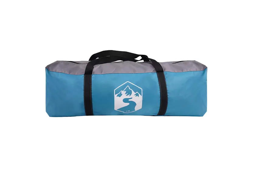 Vidaxl Family Tipi Tent Folding Blue And Grey 510 X 690 X 330 Cm Vidaxl Family Tipi Tent Folding Blue And Grey 510 X 690 X 330 Cm