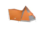 Vidaxl Family Tipi Tent Folding Grey And Orange 510 X 690 X 330 Cm Vidaxl Family Tipi Tent Folding Grey And Orange 510 X 690 X 330 Cm