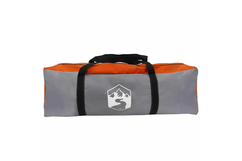 Vidaxl Family Tipi Tent Folding Grey And Orange 510 X 690 X 330 Cm Vidaxl Family Tipi Tent Folding Grey And Orange 510 X 690 X 330 Cm