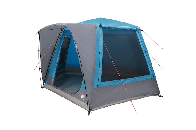 Vidaxl Camping Tent Blue 420 X 420 X 227 Cm Polyester Vidaxl Camping Tent Blue 420 X 420 X 227 Cm Polyester