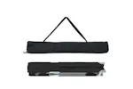 Vidaxl Folding Camping Bed Black 194 X 62.5 X 42.5 Cm Oxford And Steel Vidaxl Folding Camping Bed Black 194 X 62.5 X 42.5 Cm Oxford And Steel