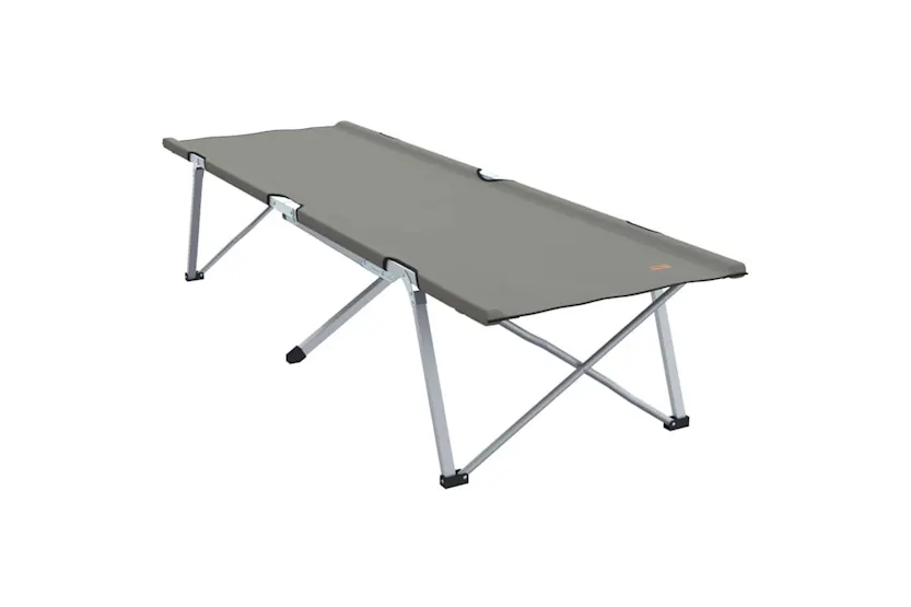 Vidaxl Folding Camping Bed Grey 194 X 62.5 X 42.5 Cm Oxford And Steel Vidaxl Folding Camping Bed Grey 194 X 62.5 X 42.5 Cm Oxford And Steel
