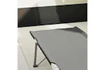 Vidaxl Folding Camping Bed Grey 194 X 62.5 X 42.5 Cm Oxford And Steel Vidaxl Folding Camping Bed Grey 194 X 62.5 X 42.5 Cm Oxford And Steel