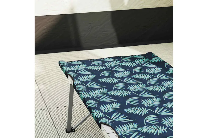 Vidaxl Folding Camping Bed Folding Leaf Forest 194 X 62.5 X 42.5 Cm Vidaxl Folding Camping Bed Folding Leaf Forest 194 X 62.5 X 42.5 Cm