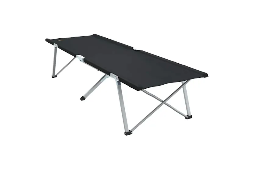 Vidaxl Folding Camping Bed Folding 2 Pcs Black 194 X 62.5 X 42.5 Cm Vidaxl Folding Camping Bed Folding 2 Pcs Black 194 X 62.5 X 42.5 Cm