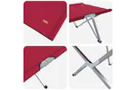 Vidaxl Folding Camping Bed Folding 2 Pcs Red 194 X 62.5 X 42.5 Cm Vidaxl Folding Camping Bed Folding 2 Pcs Red 194 X 62.5 X 42.5 Cm