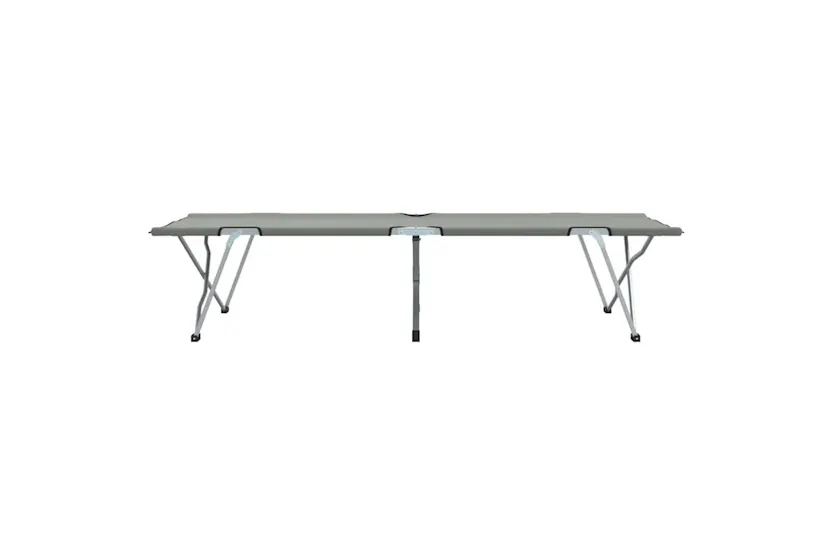 Vidaxl Folding Camping Bed Folding 2 Pcs Grey 194 X 62.5 X 42.5 Cm Vidaxl Folding Camping Bed Folding 2 Pcs Grey 194 X 62.5 X 42.5 Cm