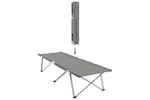 Vidaxl Folding Camping Bed Folding 2 Pcs Grey 194 X 62.5 X 42.5 Cm Vidaxl Folding Camping Bed Folding 2 Pcs Grey 194 X 62.5 X 42.5 Cm