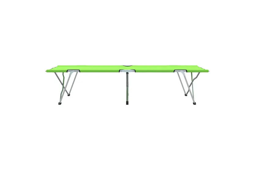 Vidaxl Folding Camping Bed Folding 2 Pcs Green 194 X 62.5 X 42.5 Cm Vidaxl Folding Camping Bed Folding 2 Pcs Green 194 X 62.5 X 42.5 Cm