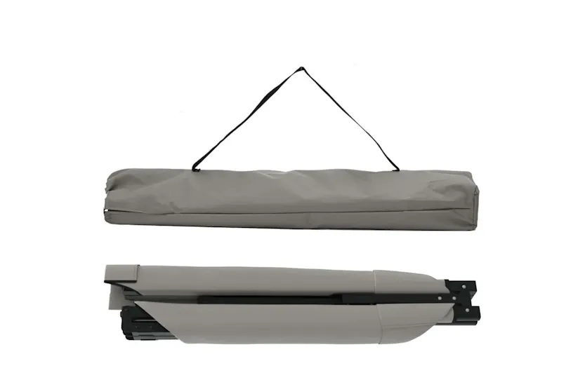 Vidaxl Folding Camping Bed Folding Grey 193 X 69 X 45 Cm Oxford Fabric Vidaxl Folding Camping Bed Folding Grey 193 X 69 X 45 Cm Oxford Fabric