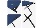 Vidaxl Folding Camping Bed 2 Pcs Blue 193 X 69 X 45 Cm Oxford Fabric Vidaxl Folding Camping Bed 2 Pcs Blue 193 X 69 X 45 Cm Oxford Fabric