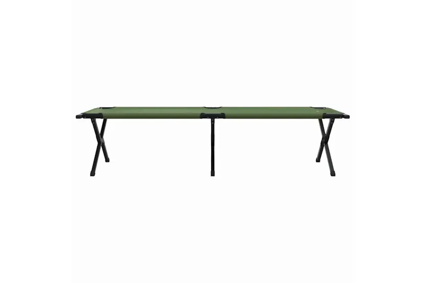 Vidaxl Folding Camping Bed 2 Pcs Green 193 X 69 X 45 Cm Oxford Fabric Vidaxl Folding Camping Bed 2 Pcs Green 193 X 69 X 45 Cm Oxford Fabric