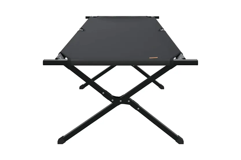 Vidaxl Folding Camping Bed Manual Black 210 X 80 X 46 Cm Oxford Fabric Vidaxl Folding Camping Bed Manual Black 210 X 80 X 46 Cm Oxford Fabric