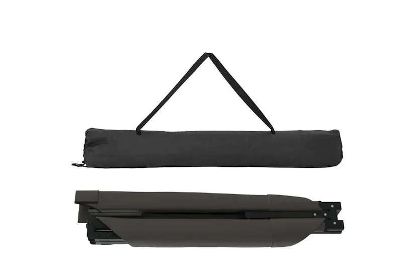 Vidaxl Folding Camping Bed Manual Black 210 X 80 X 46 Cm Oxford Fabric Vidaxl Folding Camping Bed Manual Black 210 X 80 X 46 Cm Oxford Fabric