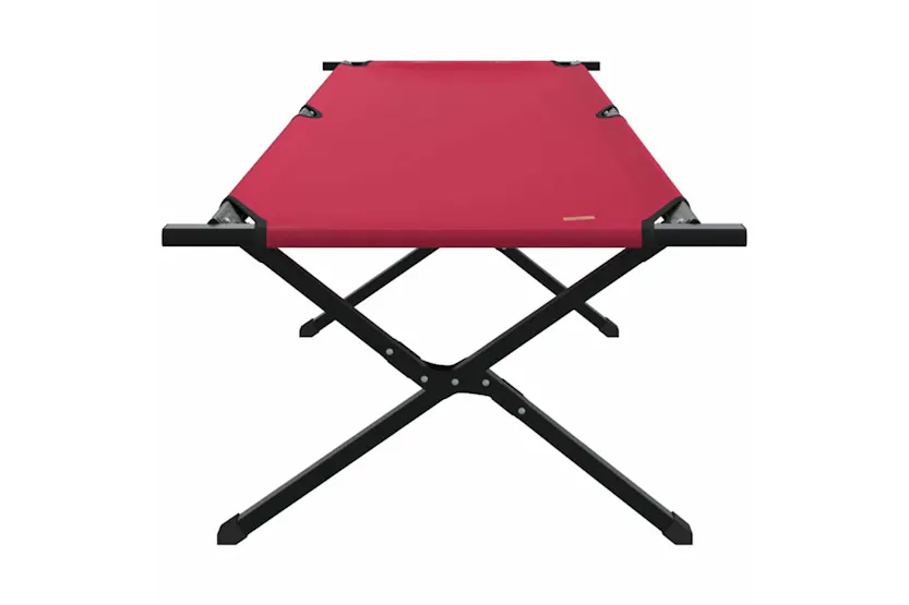 Vidaxl Folding Camping Bed Folding Red 210 X 80 X 46 Cm Oxford Fabric Vidaxl Folding Camping Bed Folding Red 210 X 80 X 46 Cm Oxford Fabric