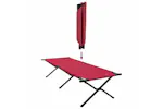 Vidaxl Folding Camping Bed Folding Red 210 X 80 X 46 Cm Oxford Fabric Vidaxl Folding Camping Bed Folding Red 210 X 80 X 46 Cm Oxford Fabric
