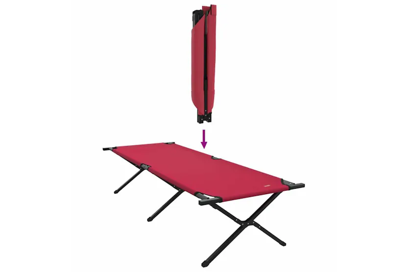 Vidaxl Folding Camping Bed Folding Red 210 X 80 X 46 Cm Oxford Fabric Vidaxl Folding Camping Bed Folding Red 210 X 80 X 46 Cm Oxford Fabric