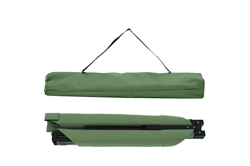 Vidaxl Folding Camping Bed Manual Green 210 X 80 X 46 Cm Oxford Fabric Vidaxl Folding Camping Bed Manual Green 210 X 80 X 46 Cm Oxford Fabric