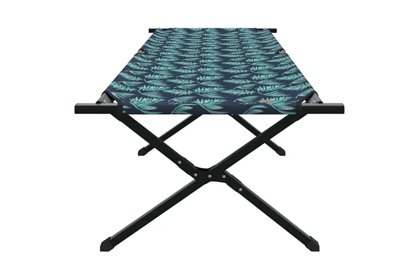 Vidaxl Folding Camping Bed Leaf Forest 210 X 80 X 46 Cm Oxford Fabric Vidaxl Folding Camping Bed Leaf Forest 210 X 80 X 46 Cm Oxford Fabric