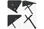 Vidaxl Folding Camping Bed 2 Pcs Black 210 X 80 X 46 Cm Oxford Fabric Vidaxl Folding Camping Bed 2 Pcs Black 210 X 80 X 46 Cm Oxford Fabric