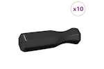 Vidaxl Football Table Handles 10 Pcs Black 3.1 X 3.1 X 17.8 Cm Plastic Vidaxl Football Table Handles 10 Pcs Black 3.1 X 3.1 X 17.8 Cm Plastic