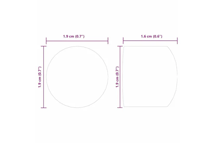 Vidaxl Football Table End Caps 10 Pcs Black 1.9 X 1.9 X 1.6 Cm Plastic Vidaxl Football Table End Caps 10 Pcs Black 1.9 X 1.9 X 1.6 Cm Plastic
