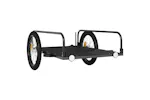 Vidaxl Bike Trailer Black 135x70x37 Cm Iron Vidaxl Bike Trailer Black 135x70x37 Cm Iron